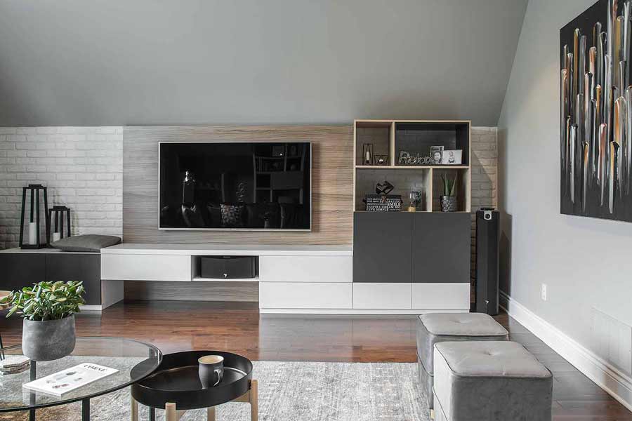 design meuble audio-visuel